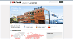 Desktop Screenshot of cordial.nl