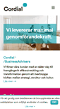 Mobile Screenshot of cordial.se
